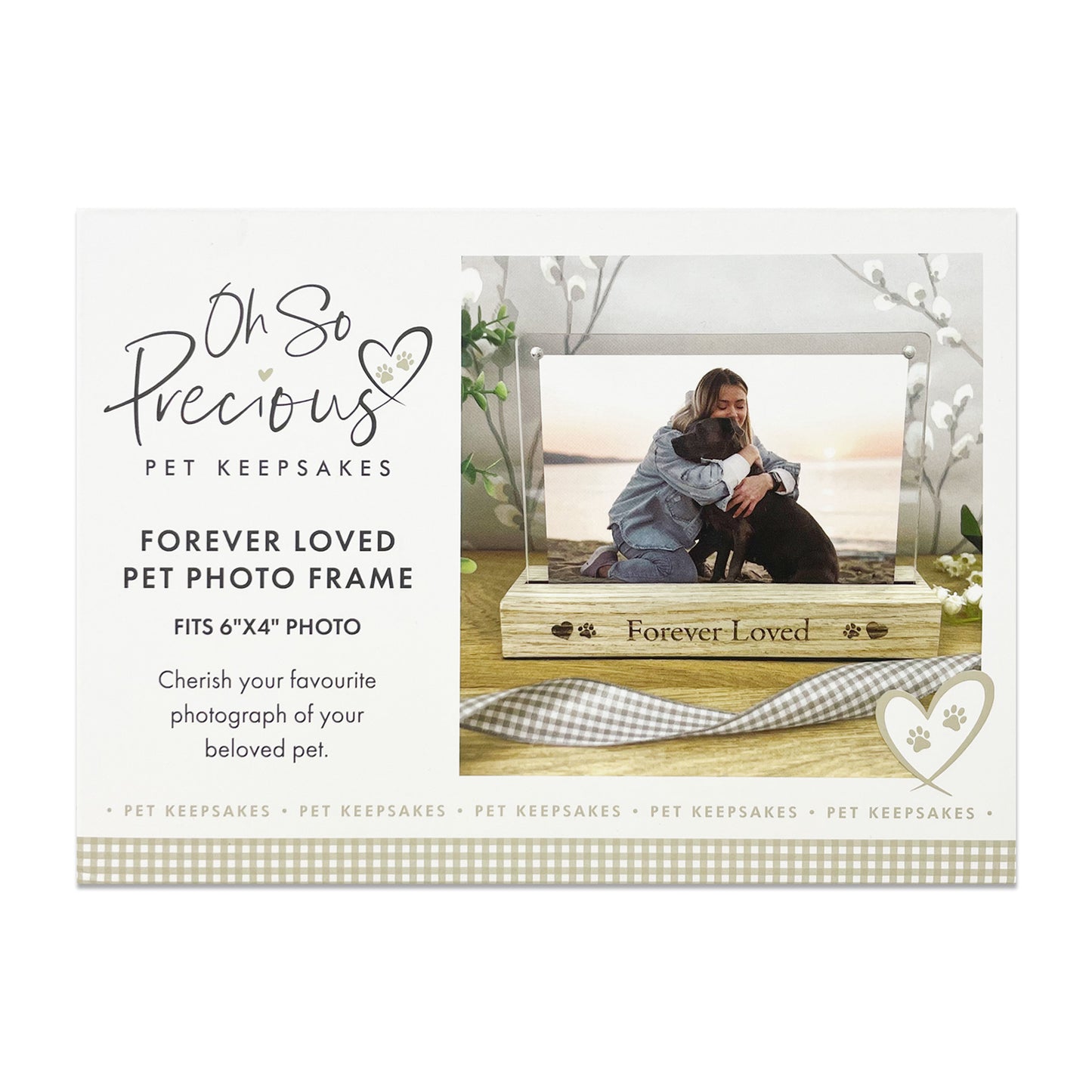 Forever Loved Pet Photo Frame