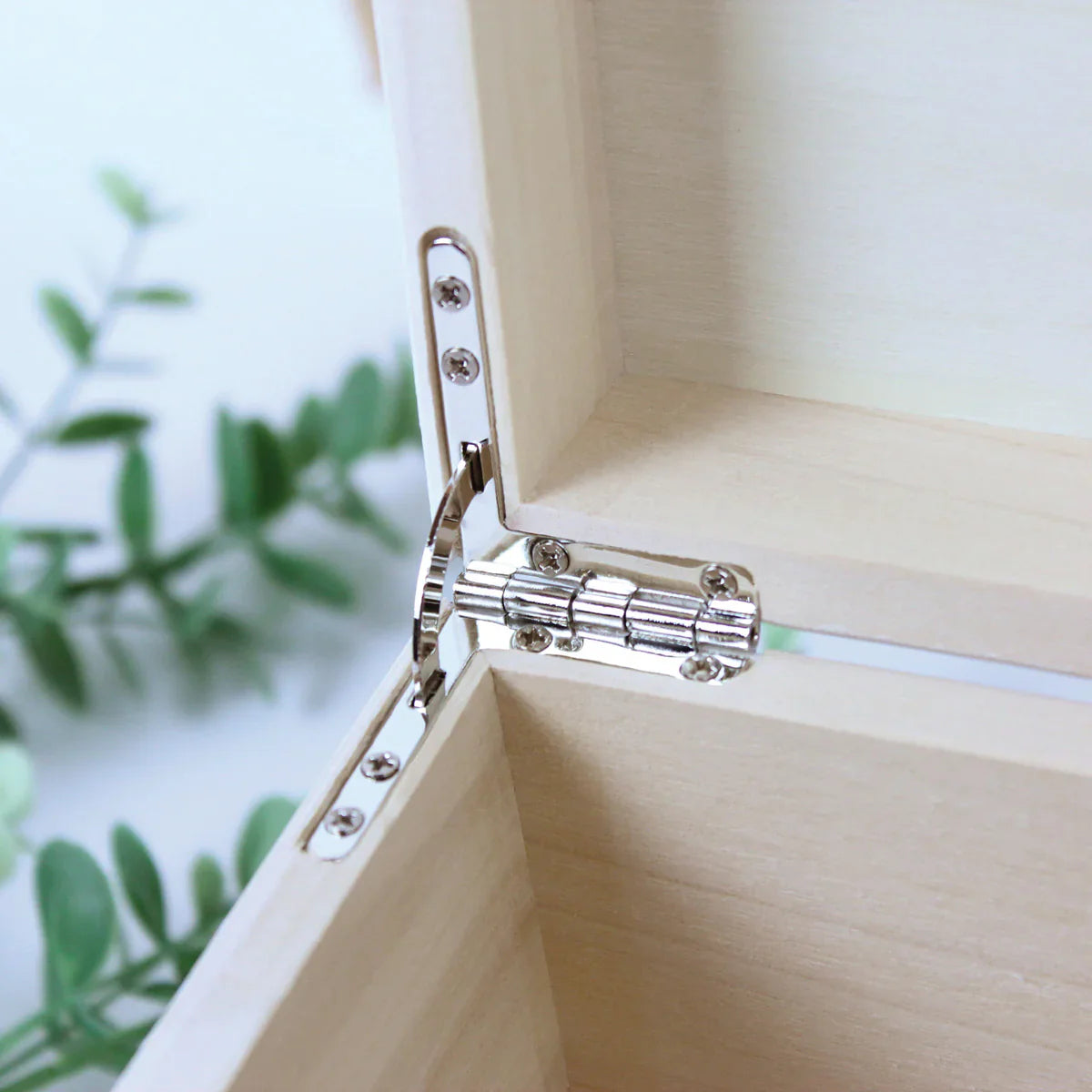 Personalised Initial New Baby White Wooden Memory Box - 3 Sizes