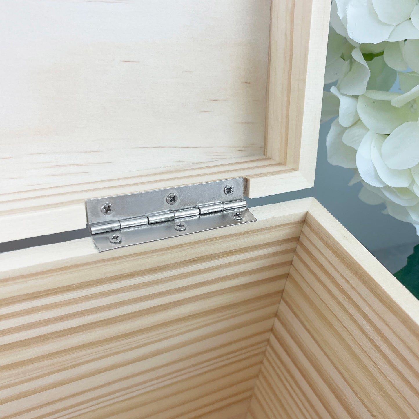 Personalised Wooden Wedding Keepsake Memory Box - 4 Sizes