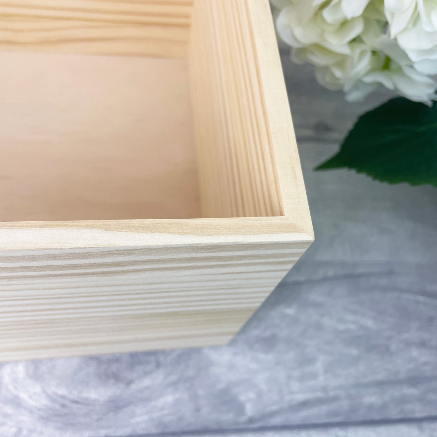 Personalised Wooden Wedding Keepsake Memory Box - 4 Sizes
