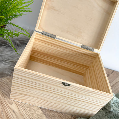 Hardest Goodbye Engraved Wooden Memory Box - Carton of 4