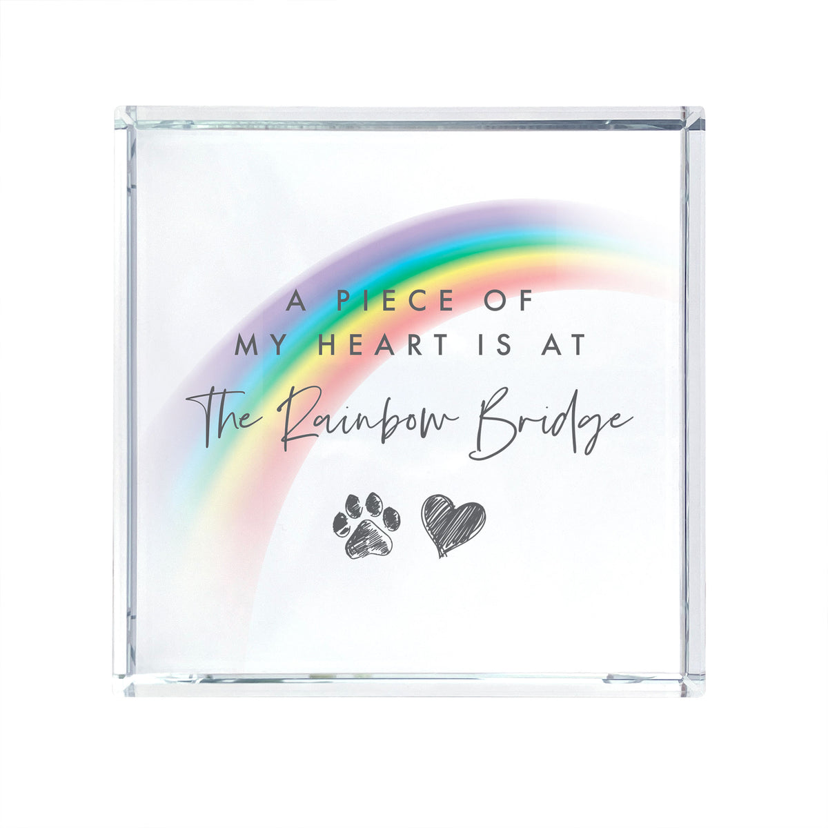 Rainbow Bridge Crystal Token - Carton of 12