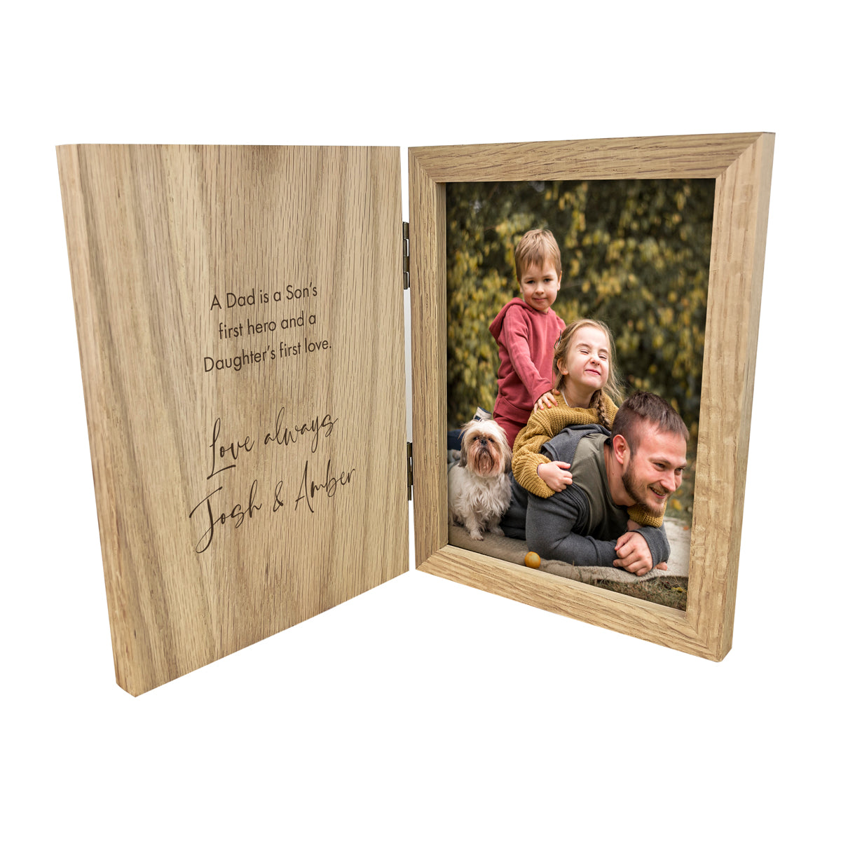 Personalised 'Any Occasion' Book Photo Frame