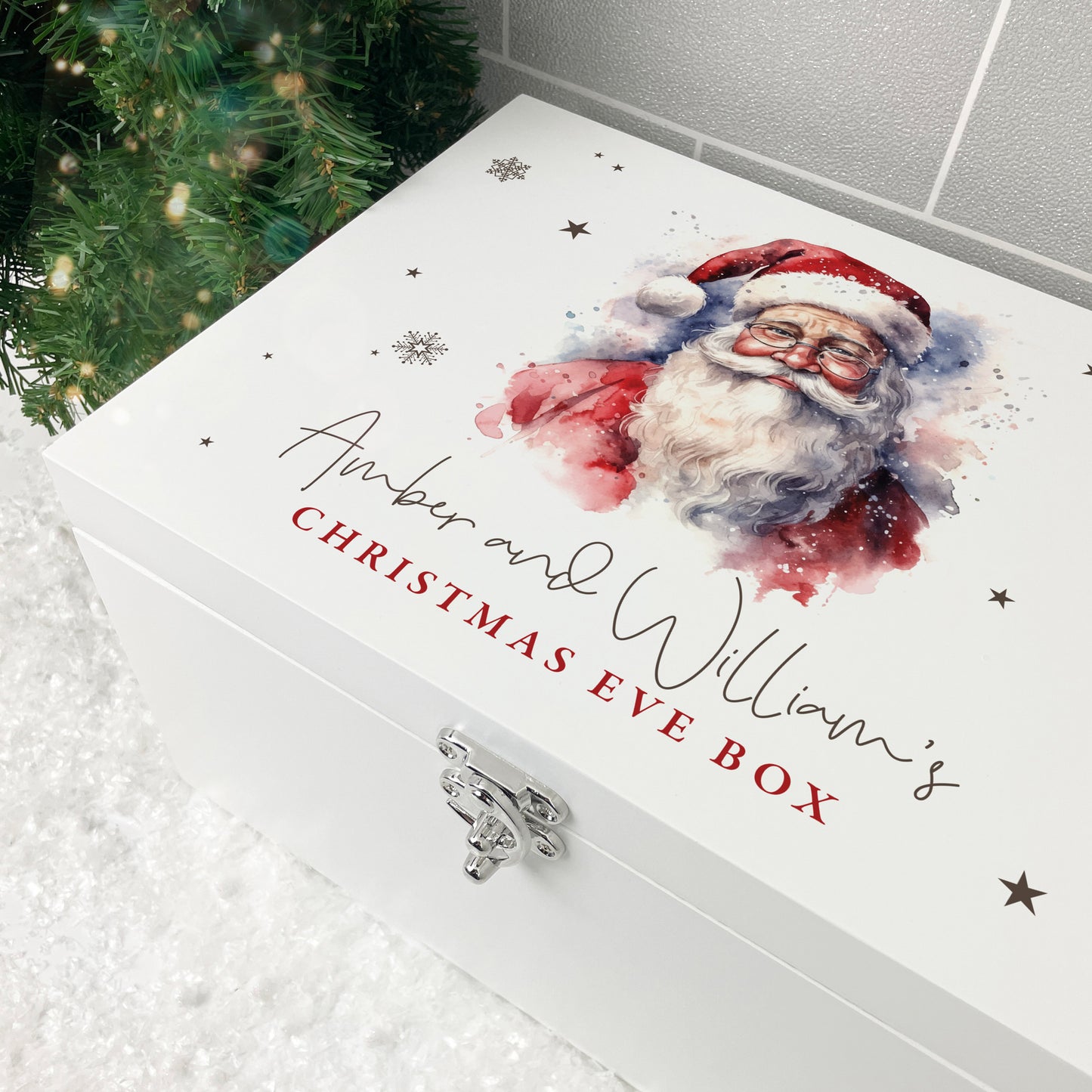 Personalised Traditional Santa Christmas Eve Box - 3 Sizes