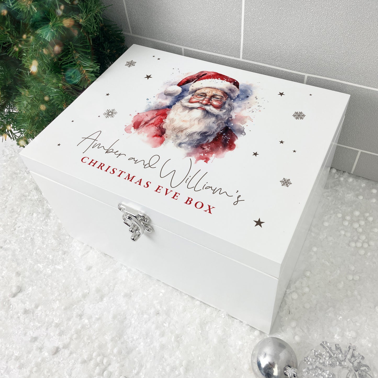Personalised Traditional Santa Christmas Eve Box - 3 Sizes