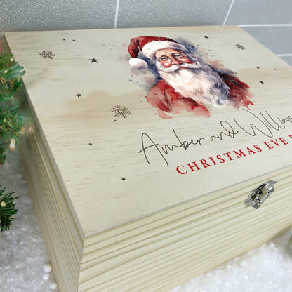Personalised Traditional Santa Christmas Eve Box - 4 Sizes