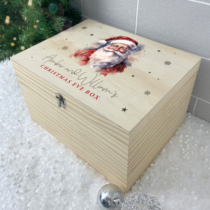 Personalised Traditional Santa Christmas Eve Box - 4 Sizes