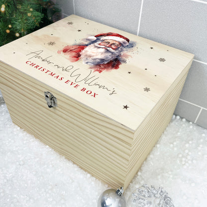 Personalised Traditional Santa Christmas Eve Box - 4 Sizes
