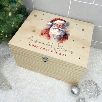 Personalised Traditional Santa Christmas Eve Box - 4 Sizes