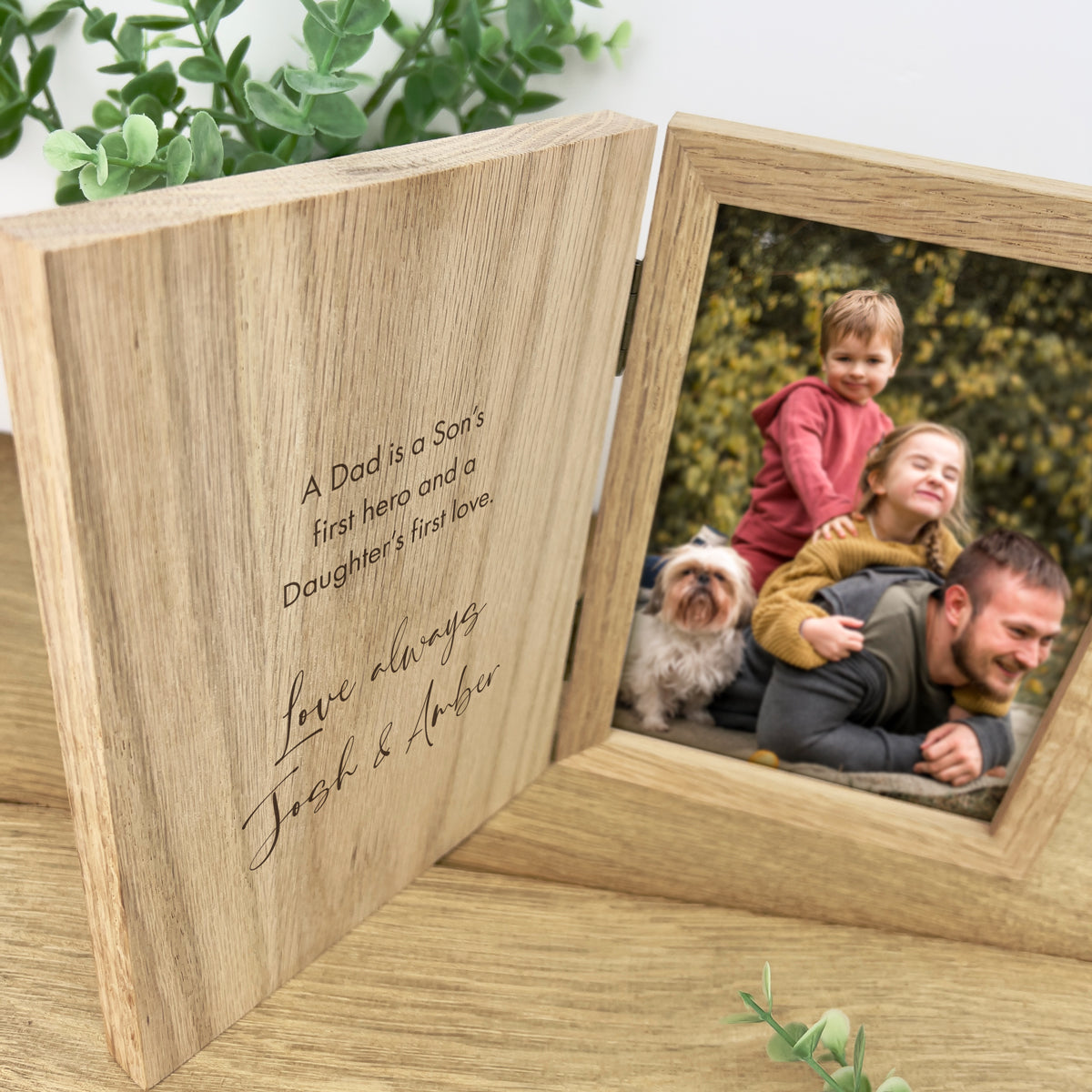 Personalised 'Any Occasion' Book Photo Frame