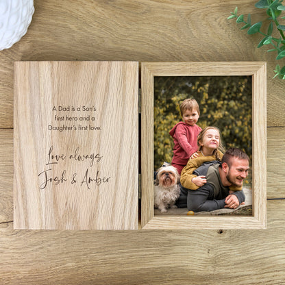 Personalised 'Any Occasion' Book Photo Frame