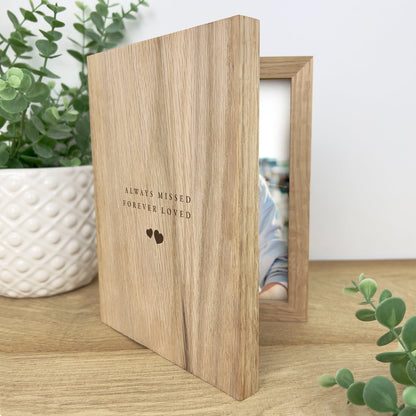 Personalised Memorial Book Photo Frame