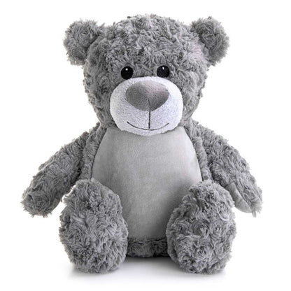 Personalised Ashes Keepsake Memory Bear - Grey