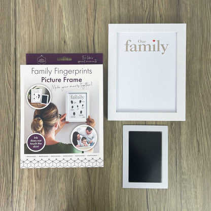Family Fingerprints Picture Frame