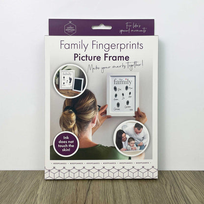 Family Fingerprints Picture Frame