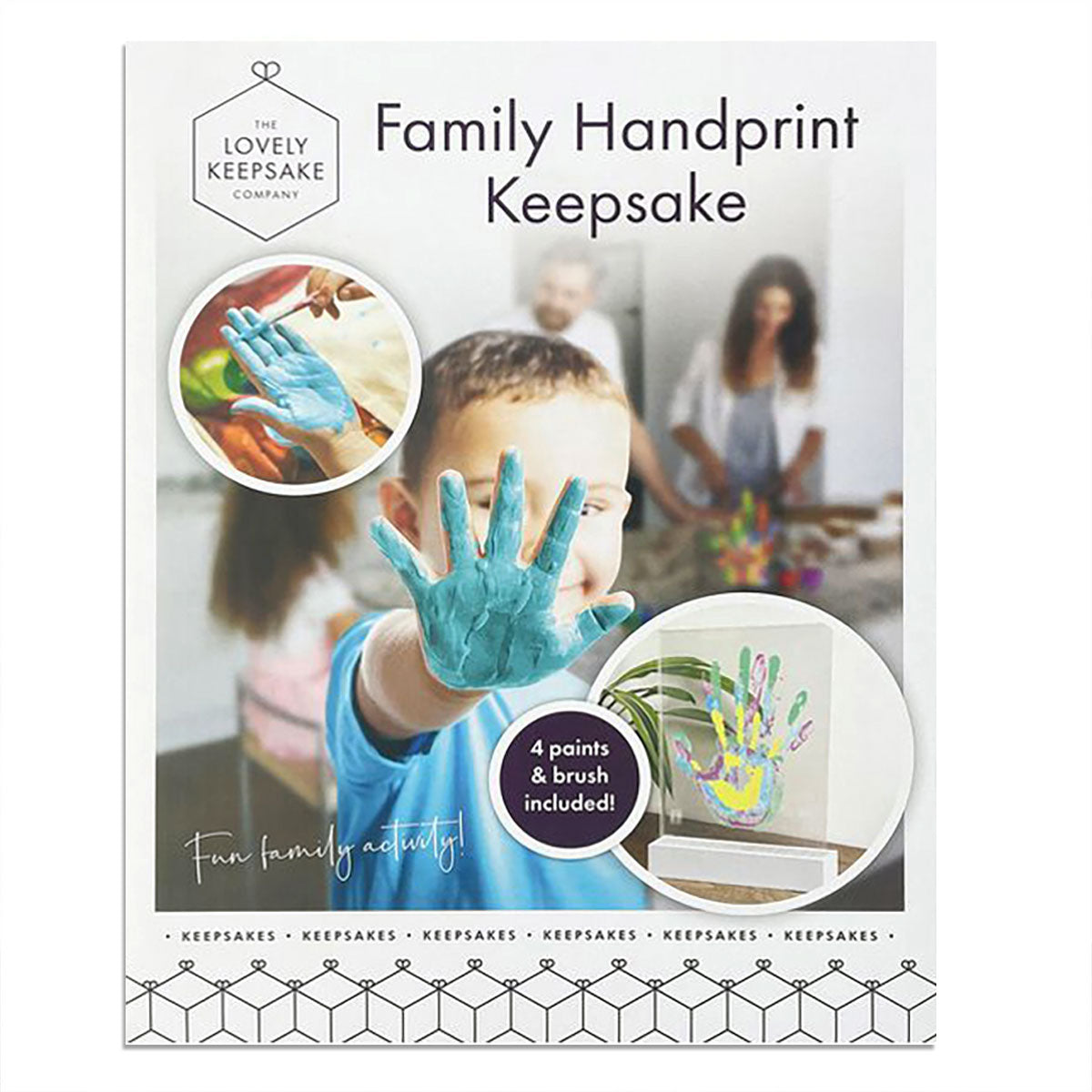 Family Handprint Keepsake