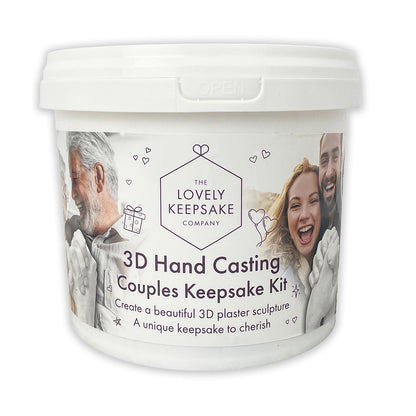 3D Hand Casting Couples Keepsake Kit