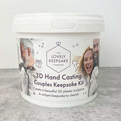 3D Hand Casting Couples Keepsake Kit
