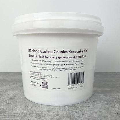 3D Hand Casting Couples Keepsake Kit