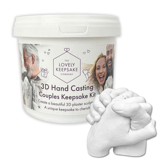 3D Hand Casting Couples Keepsake Kit