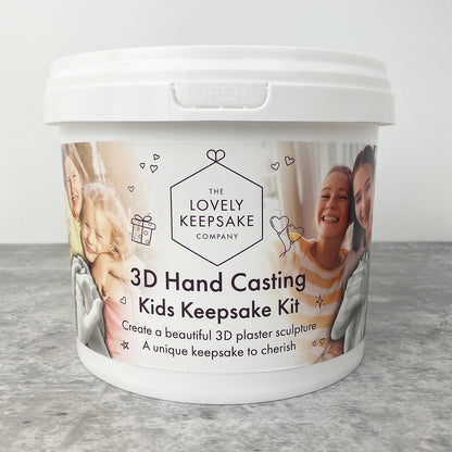 3D Hand Casting Kids Keepsake Kit