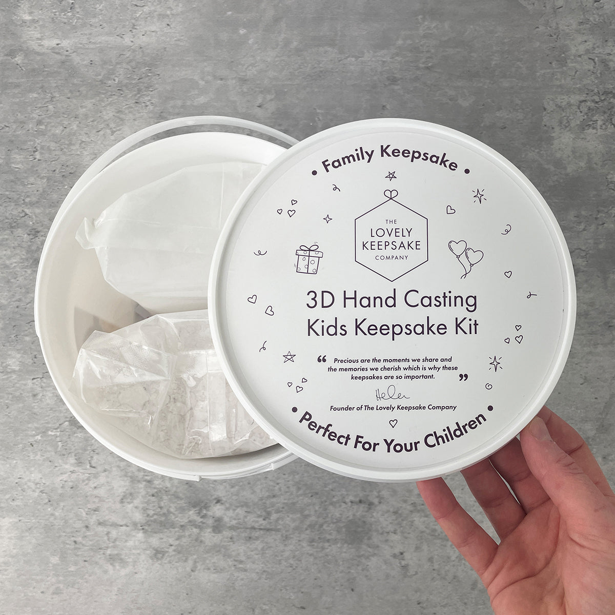 3D Hand Casting Kids Keepsake Kit