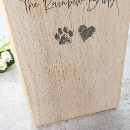 Rainbow Bridge Wooden Tea Light Holder - Carton of 12